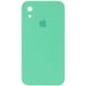 Чехол Silicone Case Square Full Camera Protective (AA) для Apple iPhone XR (6.1") Зеленый / Spearmint фото 1