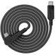 Дата кабель Acefast C5-03 USB-C to USB-C 100W right angled aluminum alloy (2m) Black фото 3