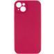 Чехол Silk Full Camera Protective (AA) NO LOGO для Apple iPhone 15 (6.1") Красный / Rose Red