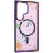 Чохол TPU+PC Flush with Magnetic Fit для Samsung Galaxy S24 Ultra Dark purple