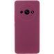Чехол Silicone Cover Lakshmi Full Camera (AAA) для Xiaomi Redmi A3 Бордовый / Plum