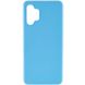 Силиконовый чехол Candy для Samsung Galaxy A32 4G Голубой фото 1