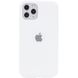 Уцінка Чохол Silicone Case Full Protective (AA) для Apple iPhone 11 Pro Max (6.5") Естетичний дефект / Білий / White