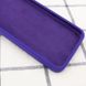 Уценка Чехол Silicone Case Square Full Camera Protective (AA) для Apple iPhone XR (6.1") Эстетический дефект / Фиолетовый / Ultra Violet фото 3