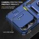 Ударопрочный чехол Camshield Army Ring для Xiaomi Redmi 13C / Poco C65 Синий / Navy фото 5