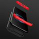Пластиковая накладка GKK LikGus 360 градусов (opp) для Realme C11 (2020) Черный / Красный фото 5