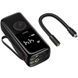 Автомобільний насос Hoco ZP18 Enlighten smart air pump Black фото 5
