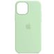 Чехол Silicone Case Full Protective (AA) для Apple iPhone 14 Plus (6.7") Зеленый / Pistachio