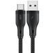 Дата кабель Acefast C8-04 USB to Type-C 3A (1.2m) Black фото 1