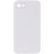 Чехол Silk Square Full Camera Protective (AA) NO LOGO для Apple iPhone 7/8/SE (2020) (4.7") Белый / White фото 1