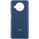 Чехол Silicone Cover Full Protective (AA) для Xiaomi Mi 10T Lite / Redmi Note 9 Pro 5G Синий / Navy Blue