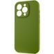 Чохол Silk Full Camera Protective (AA) NO LOGO для Apple iPhone 16 Pro Max (6.9") Зелений / Dark Olive фото 4