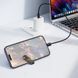 Дата кабель Hoco X126 Experto Type-C to Lightning 30W + Phone Holder & Lanyard (0.35m) Black фото 3
