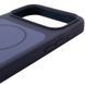 Чехол Silk Duo Color (AA) NO LOGO with Magnetic Fit для Apple iPhone 17 Pro / 18 Pro (6.3") Midnight Blue фото 4