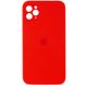 Чехол Silicone Case Square Full Camera Protective (AA) для Apple iPhone 11 Pro Max (6.5") Красный / Red фото 1