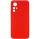 Чехол Silicone Cover Lakshmi Full Camera (AAA) для Xiaomi Redmi Note 12S Красный / Red фото 1