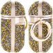 TPU чохол Bling World Rock Diamond для навушників AirPods 1/2 Золотий фото 3