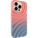Чехол TPU ColorWave для Apple iPhone 15 Pro (6.1") Peach / Sky