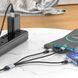 Дата кабель Hoco X102 Fresh 3in1 USB to Lightning + MicroUSB + Type-C (1m) Black фото 8
