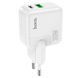 МЗП Hoco C111A PD30W+QC3.0 (1USB-A/1C) White фото 1