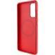 TPU чехол Bonbon Metal Style with Magnetic Fit для Samsung Galaxy S24+ Красный / Red фото 3