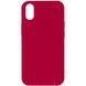 Чехол Silk Full Protective (AA) NO LOGO для Apple iPhone XR (6.1") Красный / Rose Red