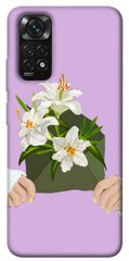 Чехол itsPrint Flower message для Xiaomi Redmi Note 11 (Global) / Note 11S