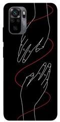 Чехол itsPrint Плетение рук для Xiaomi Redmi Note 10 / Note 10s