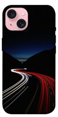 Чохол itsPrint Червоно-біла дорога для Apple iPhone 15 (6.1")