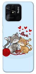 Чехол itsPrint Два кота Love для Xiaomi Redmi 10C