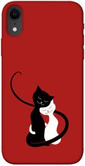 Чехол itsPrint Влюбленные коты для Apple iPhone XR (6.1")
