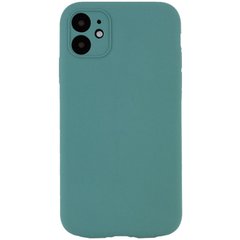 Чохол Silicone Case Full Camera Protective (AA) NO LOGO для Apple iPhone 12 (6.1") Зелений / Pine green