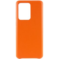 Кожаный чехол AHIMSA PU Leather Case (A) для Samsung Galaxy S20 Ultra Оранжевый