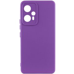Чохол Silicone Cover Lakshmi Full Camera (A) для Xiaomi Poco F5 / Note 12 Turbo Фіолетовий / Purple