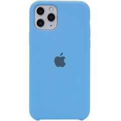 Чохол Silicone Case (AA) для Apple iPhone 11 Pro (5.8") Блакитний / Cornflower