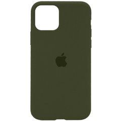 Чохол Silicone Case Full Protective (AA) для Apple iPhone 11 Pro (5.8") Зелений / Dark Olive