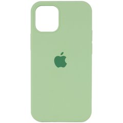 Чохол Silicone Case Full Protective (AA) для Apple iPhone 14 Pro (6.1") М'ятний / Mint