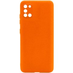 Силіконовий чохол Candy Full Camera для Samsung Galaxy A31 Помаранчевий / Orange