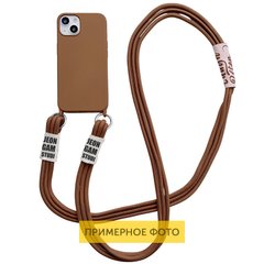 Чехол TPU two straps California для Apple iPhone 13 Pro Max (6.7") Коричневый