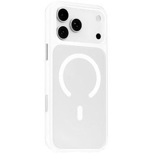 TPU+PC чехол Blueo Skin Friendly Frosted with MagSafe для Apple iPhone 17 Pro Max (6.9") Белый / White