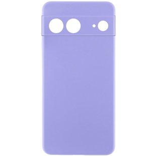 Чехол Silicone Cover Lakshmi Full Camera (AAA) для Google Pixel 9 Сиреневый / Dasheen