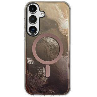 Чохол TPU Shiny Mountain Magnetic Fit для Samsung Galaxy S26 Chocolate