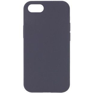 Чехол Silk Full Protective (AA) NO LOGO для Apple iPhone SE (2020) / 7 / 8 (4.7") Серый / Dark Gray