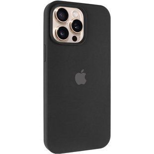 Чохол Silicone Case Full Protective (AA) для Apple iPhone 15 Pro Max (6.7") Чорний / Black