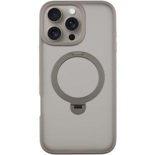 Чехол Ummi Colorful with MagSafe HQ Ring для Apple iPhone 16 Pro (6.3") Grey
