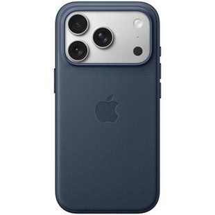 Чехол тканевый TechWoven (AAA) NEW with MagSafe and Animation для Apple iPhone 17 Pro (6.3") Blue