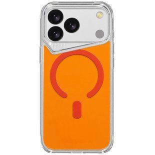 Чехол TPU+PC Gear4 Crystal Palace Shine with Magnetic Fit для Apple iPhone 17 Pro Max / 18 Pro Max Orange