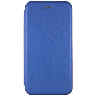 Кожаный чехол-книжка Classy для Samsung Galaxy A07 Синий