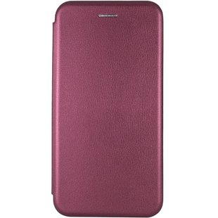 Кожаный чехол (книжка) Classy для Oppo A78 4G Бордовый