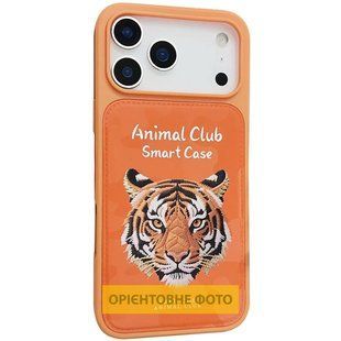 TPU+PC чехол Animal Club для Apple iPhone 17 Air (6.5") Hermes Orange